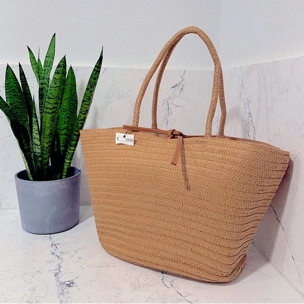 H&M straw bag